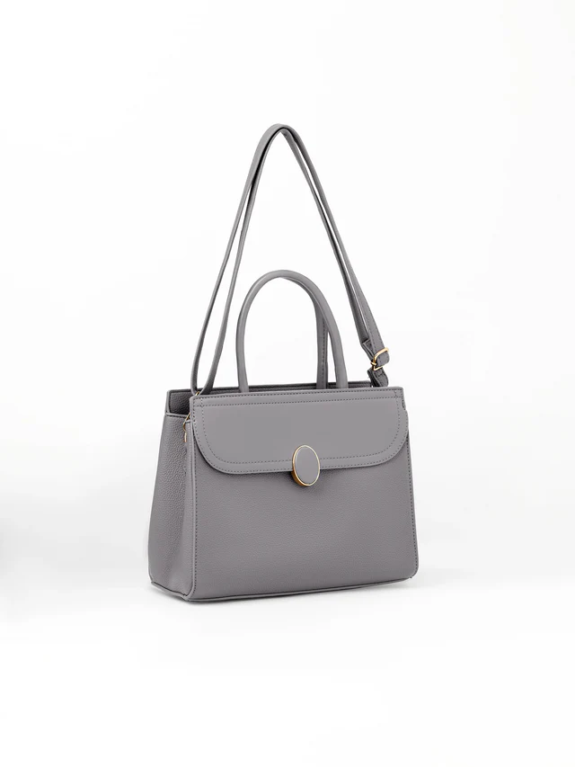 Grey Hand Bag - EAWHB5-004
